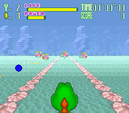 Yoshi's Safari (USA) In game screenshot